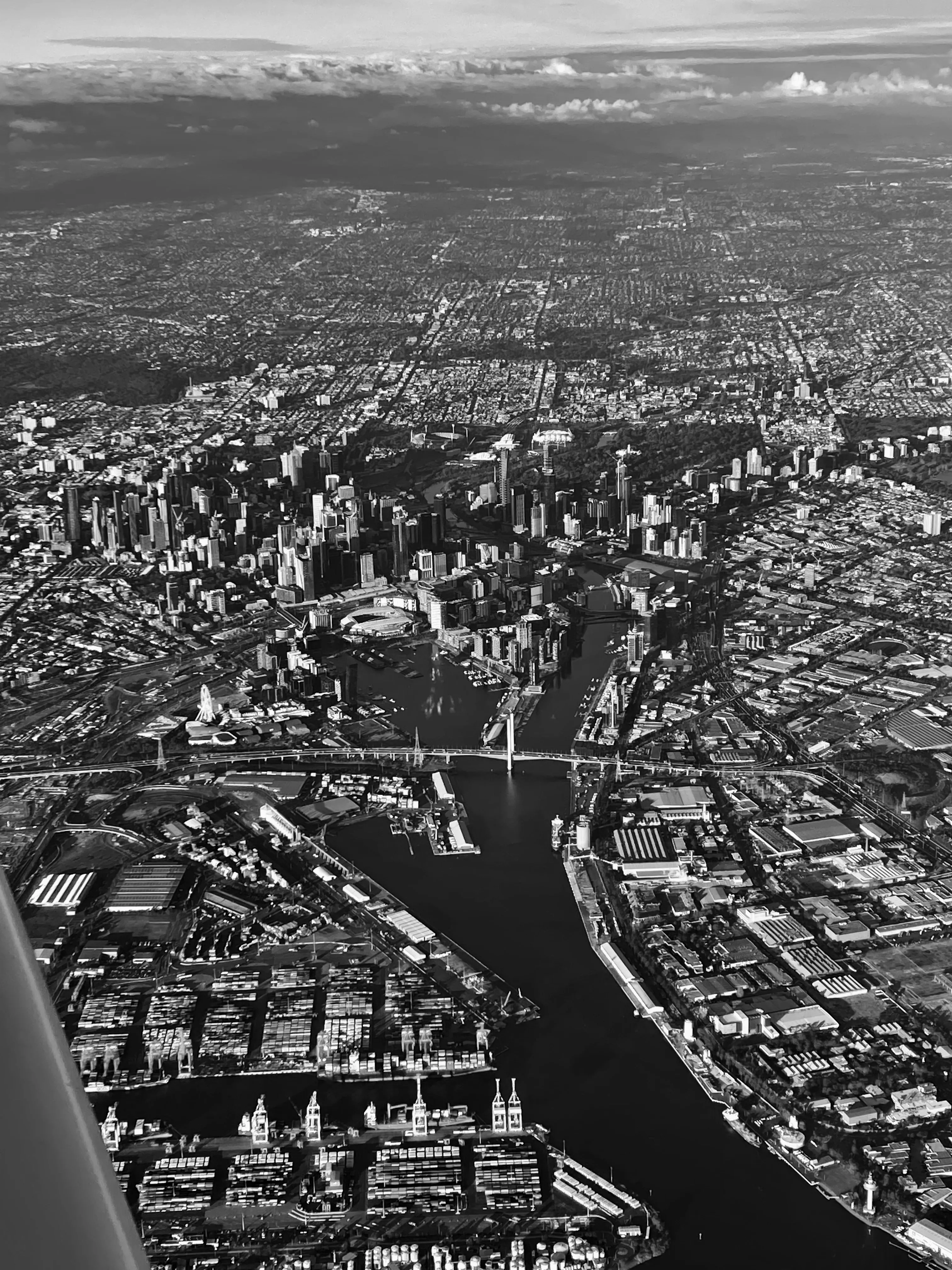 Melbourne, Victoria looking East