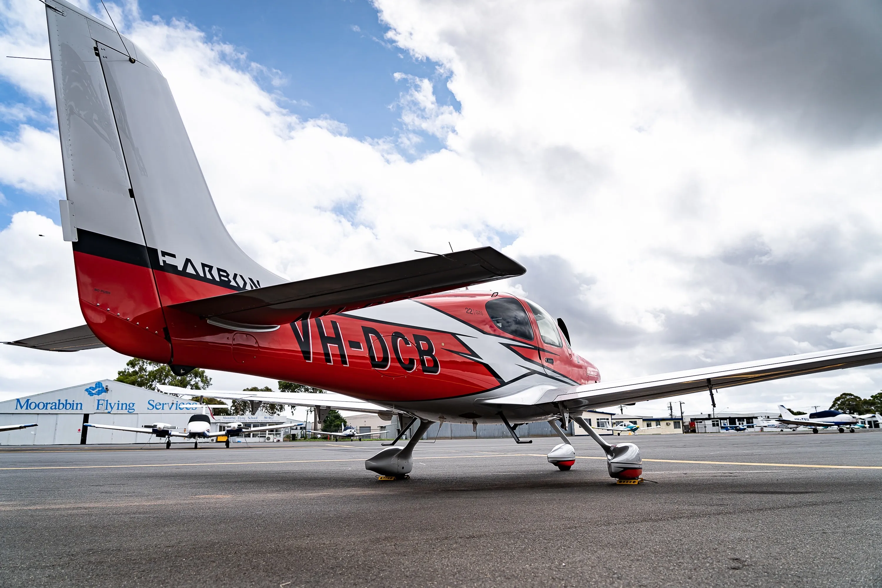 2019 SR22 GTS Carbon edition. Corso Red and Silver